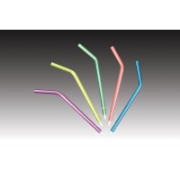 Plasdent Neon 3 Way Syringe Tips, Assorted 5 Neon Colors (250pcs/bag)